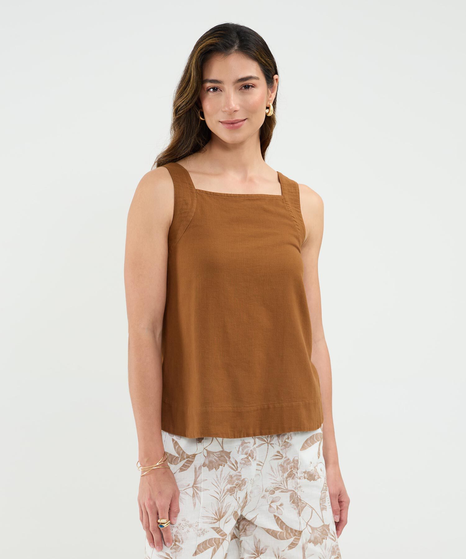 Blusa en Efecto Rústico