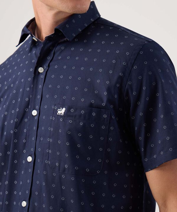 Camisa Manga Corta Con Bolsillo image number null
