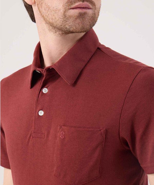 Polo Unicolor Cuello Duro image number null