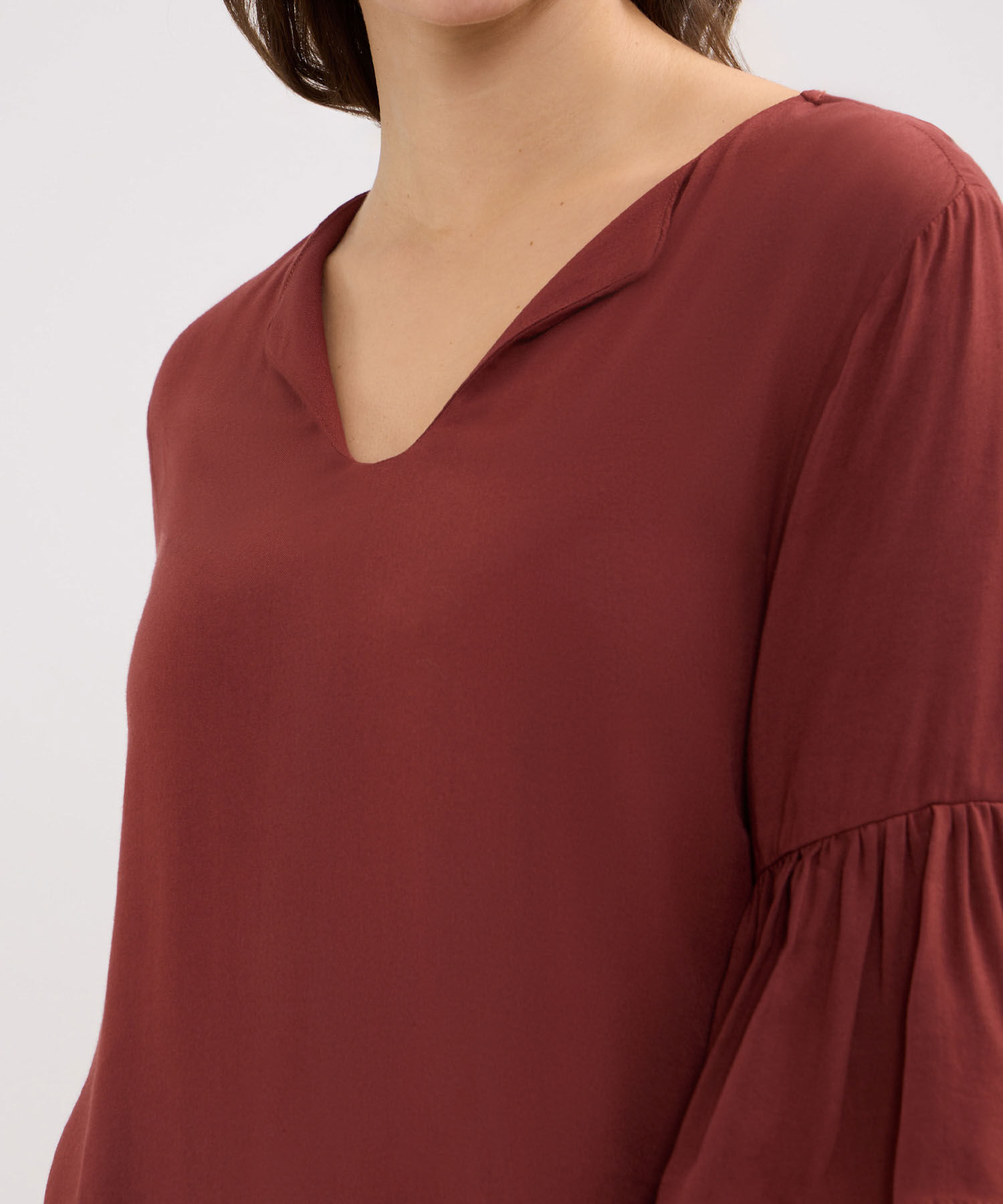 Blusa Escote de Herradura