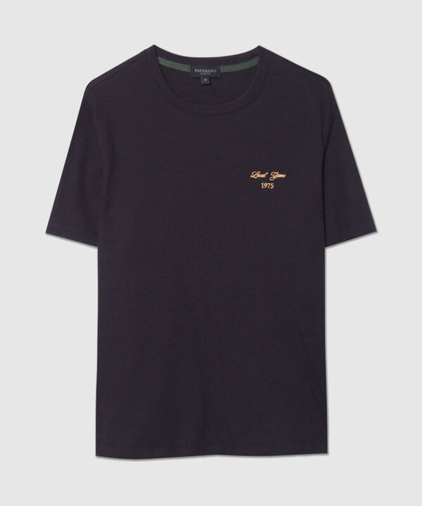 Camiseta Con Textura Estampado