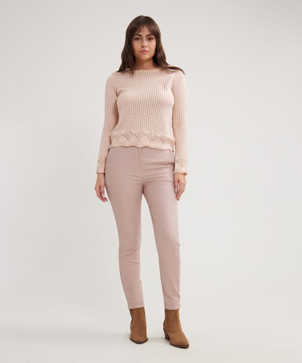 Saco Manga Larga Con Lurex