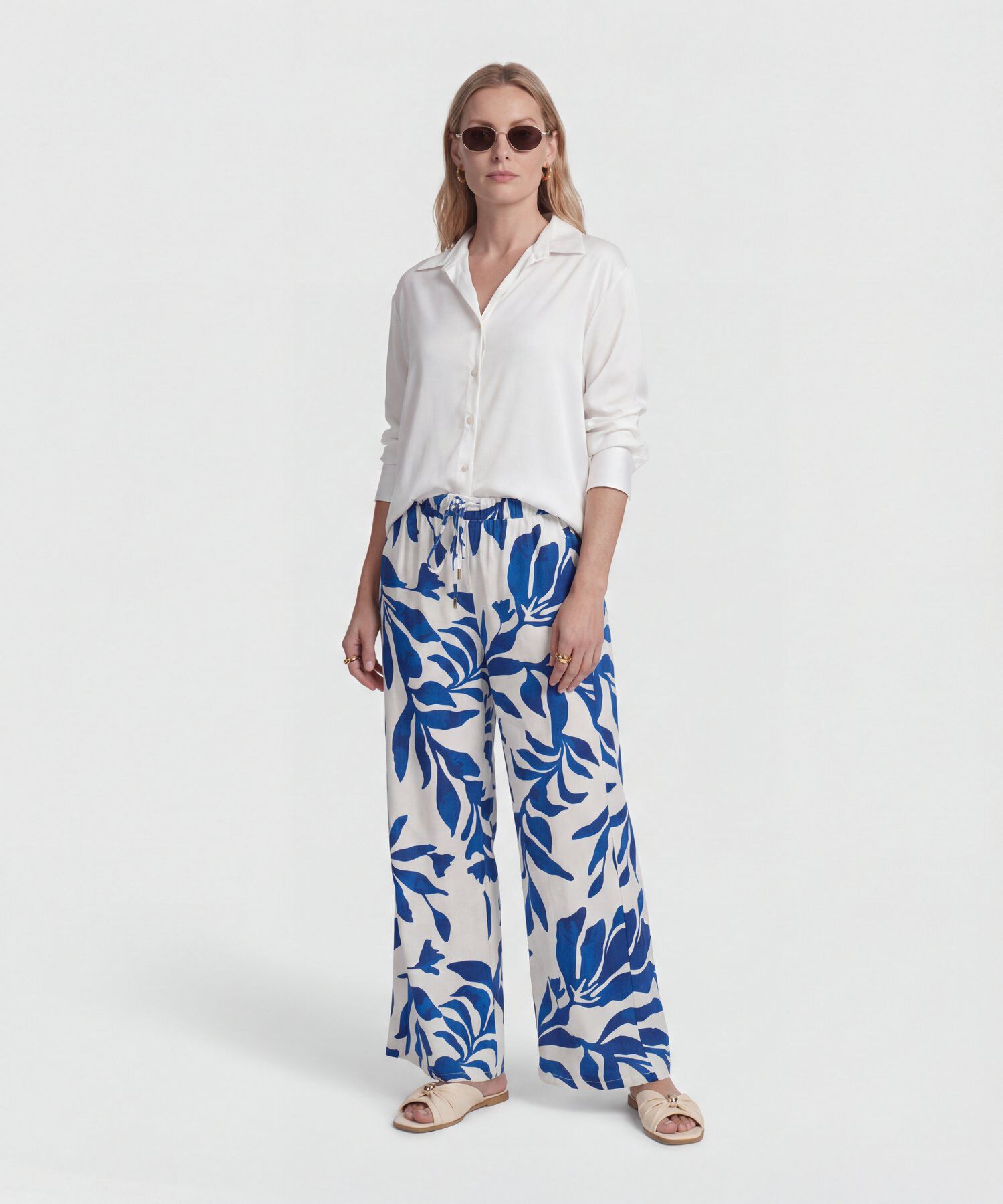 Pantal&oacute;n Estampado Con Ajuste De Cord&oacute;n