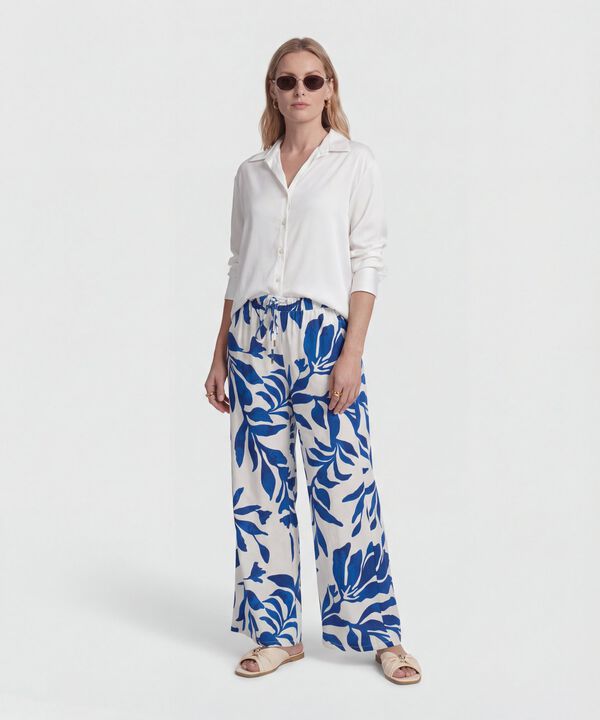 Pantal&oacute;n Estampado Con Ajuste De Cord&oacute;n