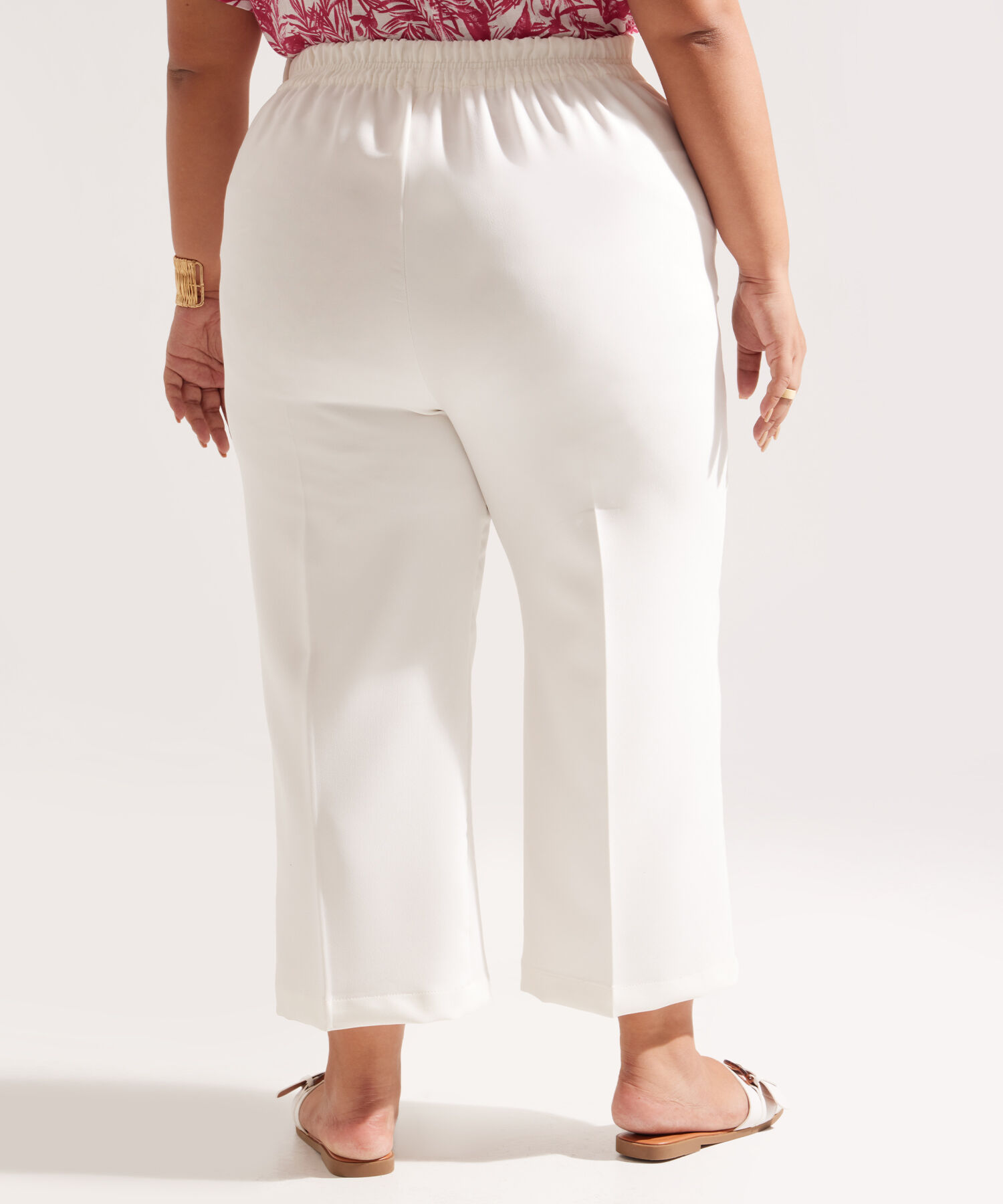 Pantalón Culotte con prenses