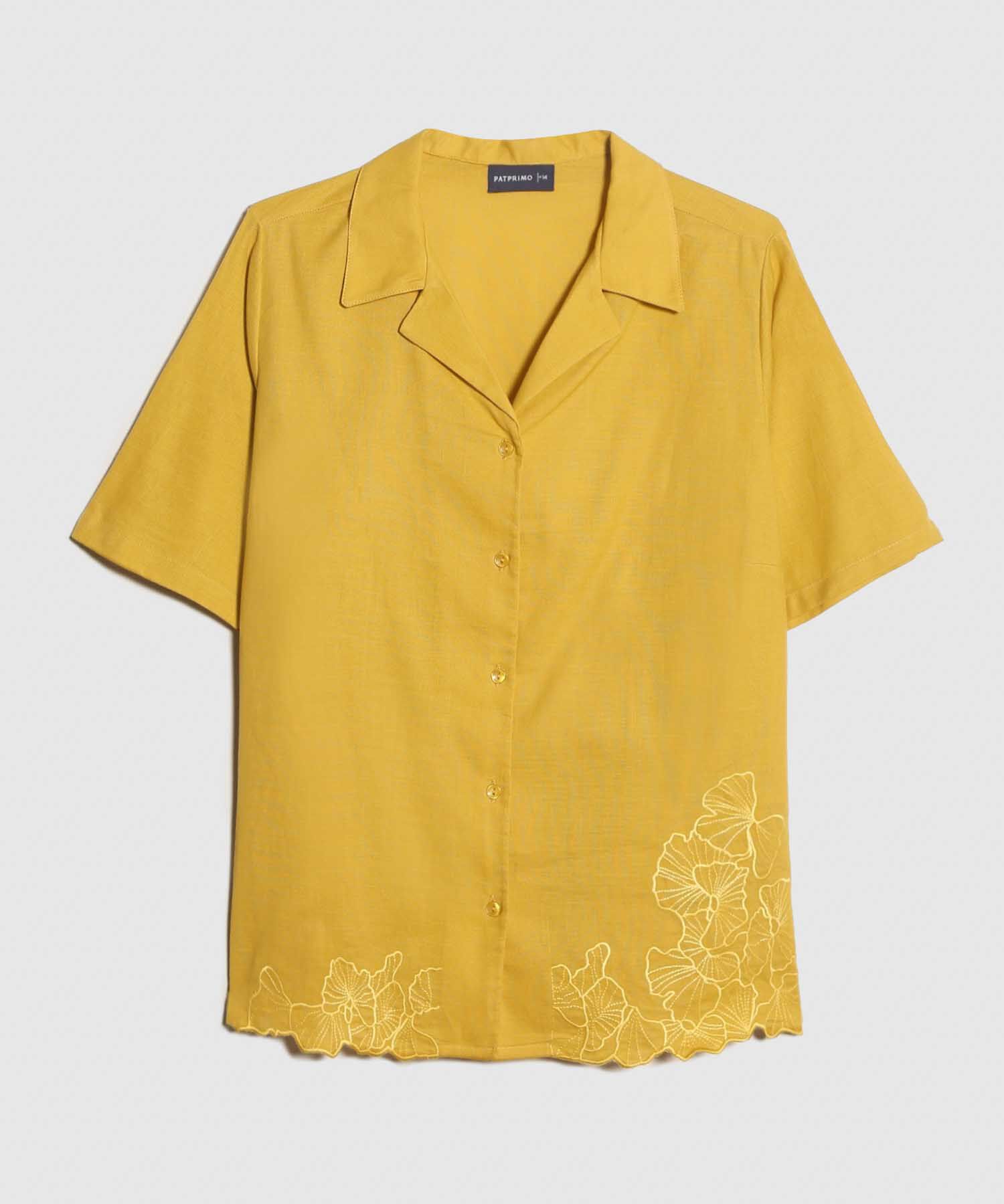 Camisa Resort con Bordado
