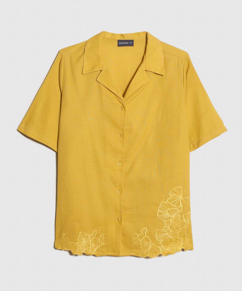 Camisa Resort con Bordado