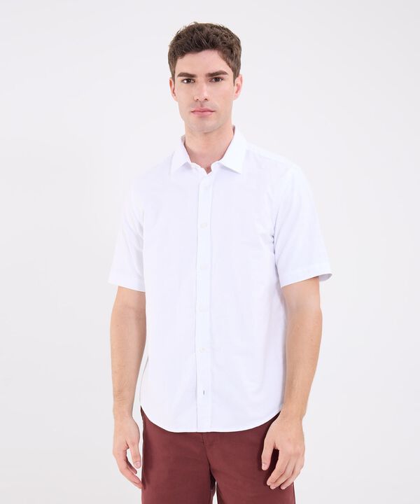 Camisa Oxford Manga Corta image number null