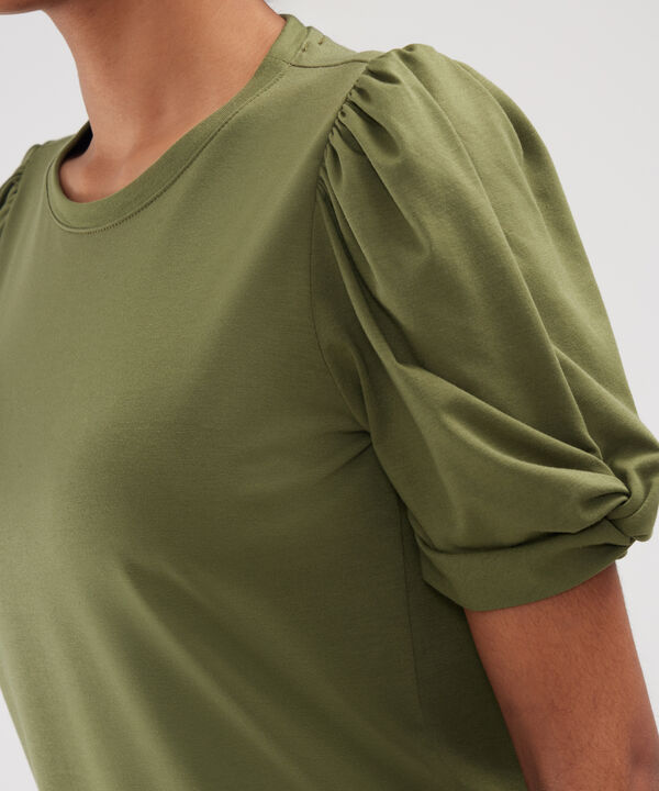 Camiseta Con Detalle En Manga image number null