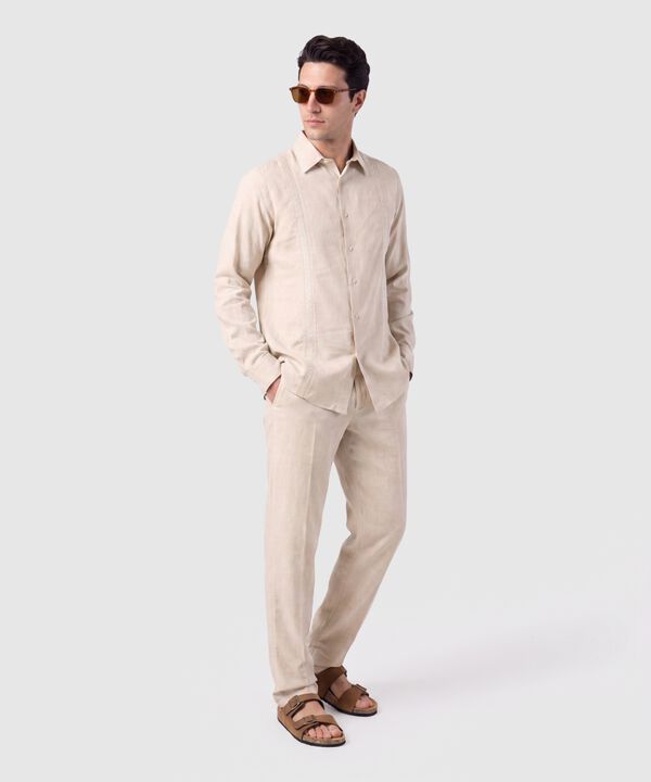 Pantal&oacute;n Largo Casual Para Hombre