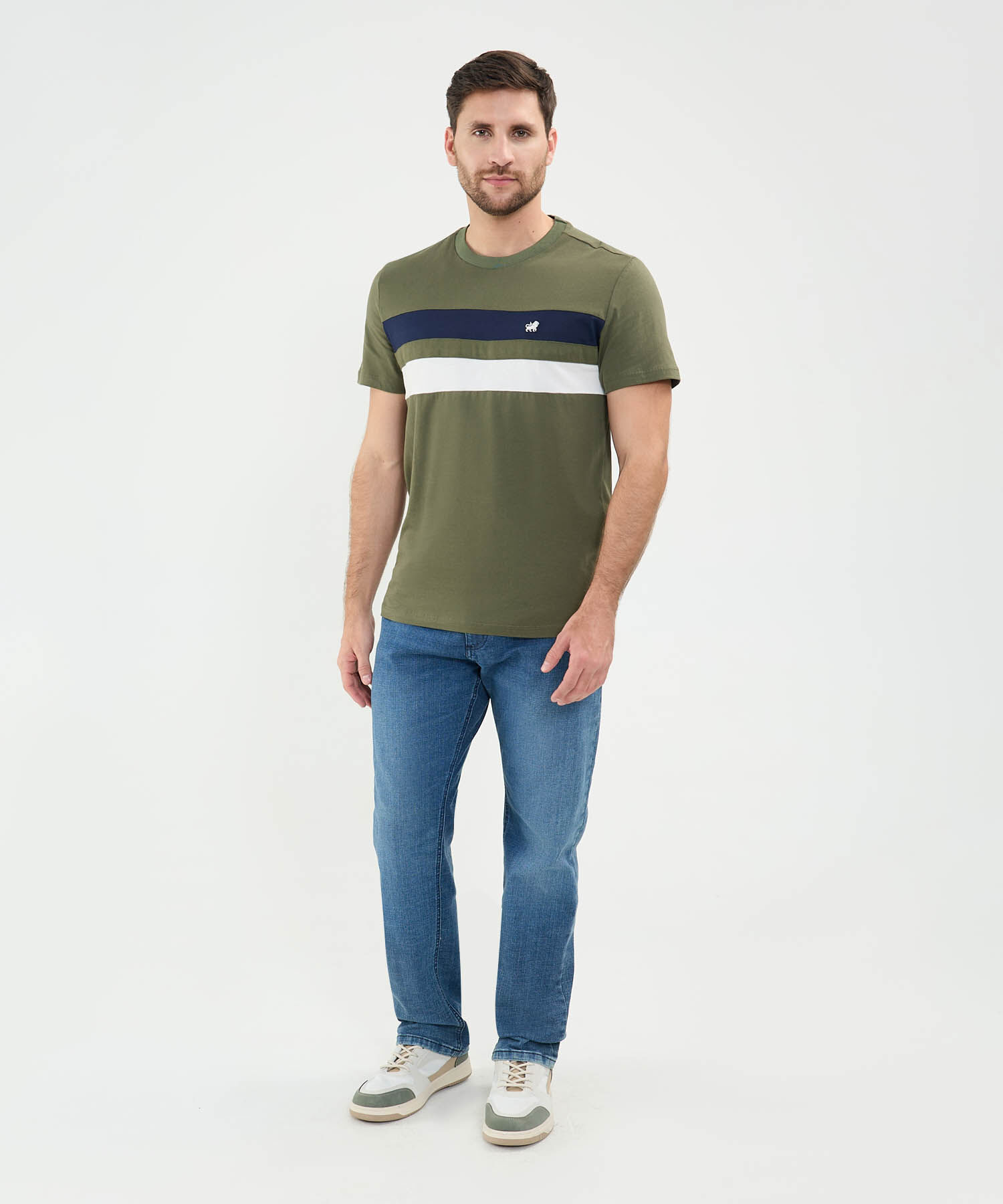 Camiseta en Bloques