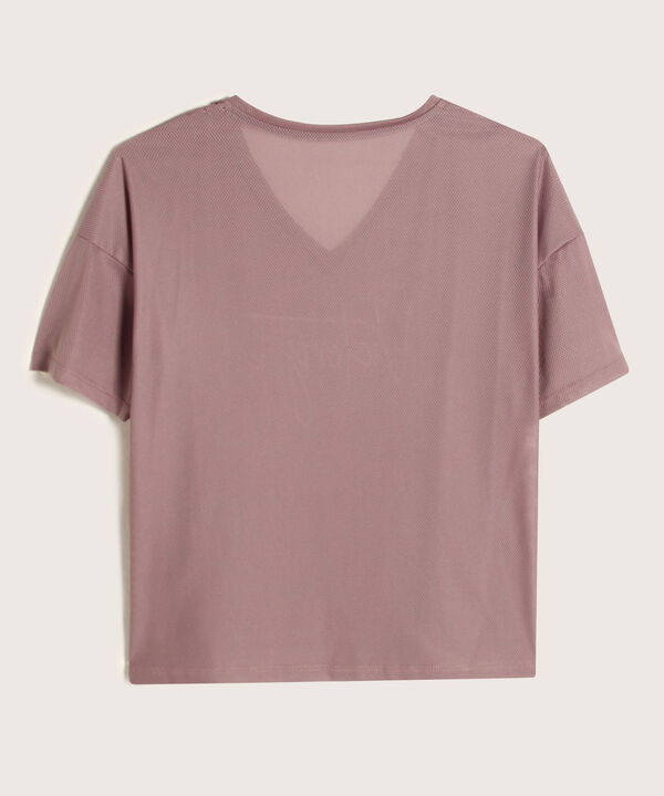 Camiseta Cuello V Con Screen