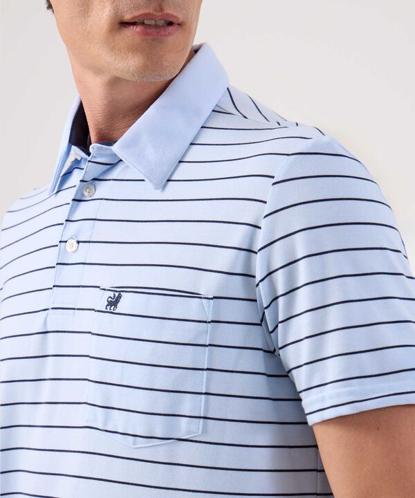 Polo Cuello Duro Con Rayas image number null