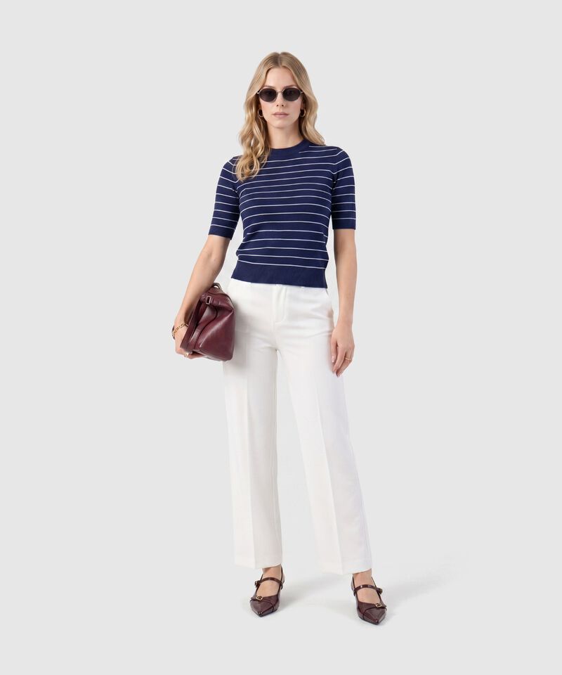 Pantal&oacute;n De Bota Recta Para Mujer