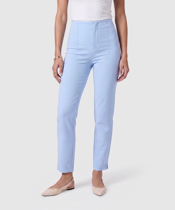 Pantal&oacute;n Ajustado De Tiro Alto Mujer image number null