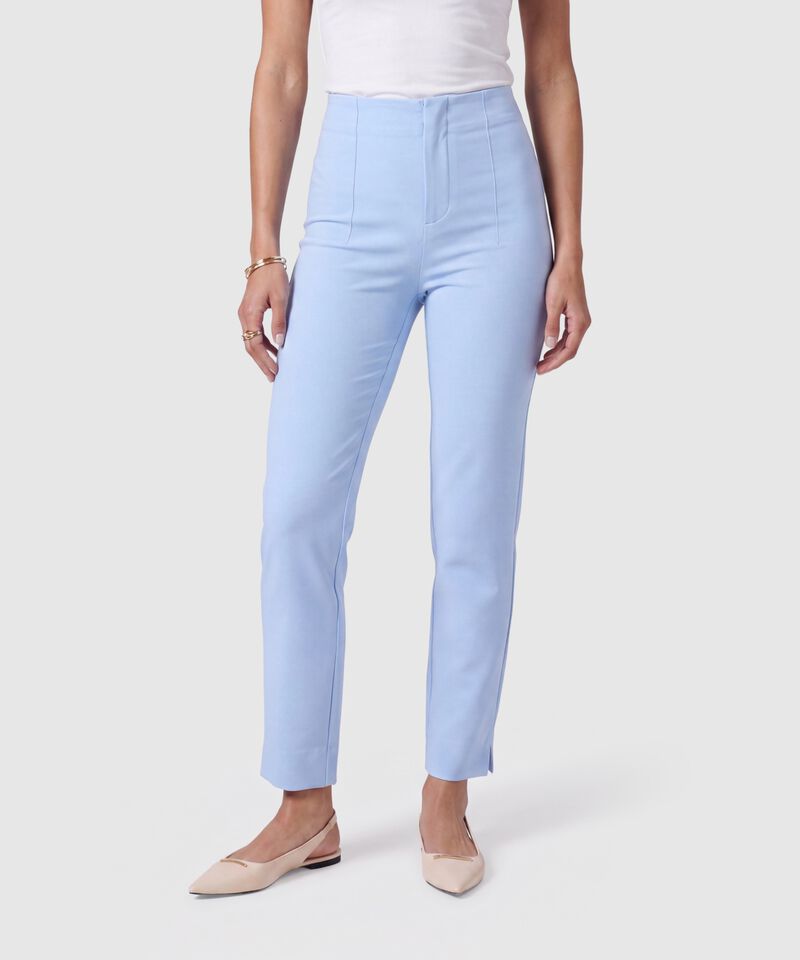 Pantal&oacute;n Ajustado De Tiro Alto Mujer