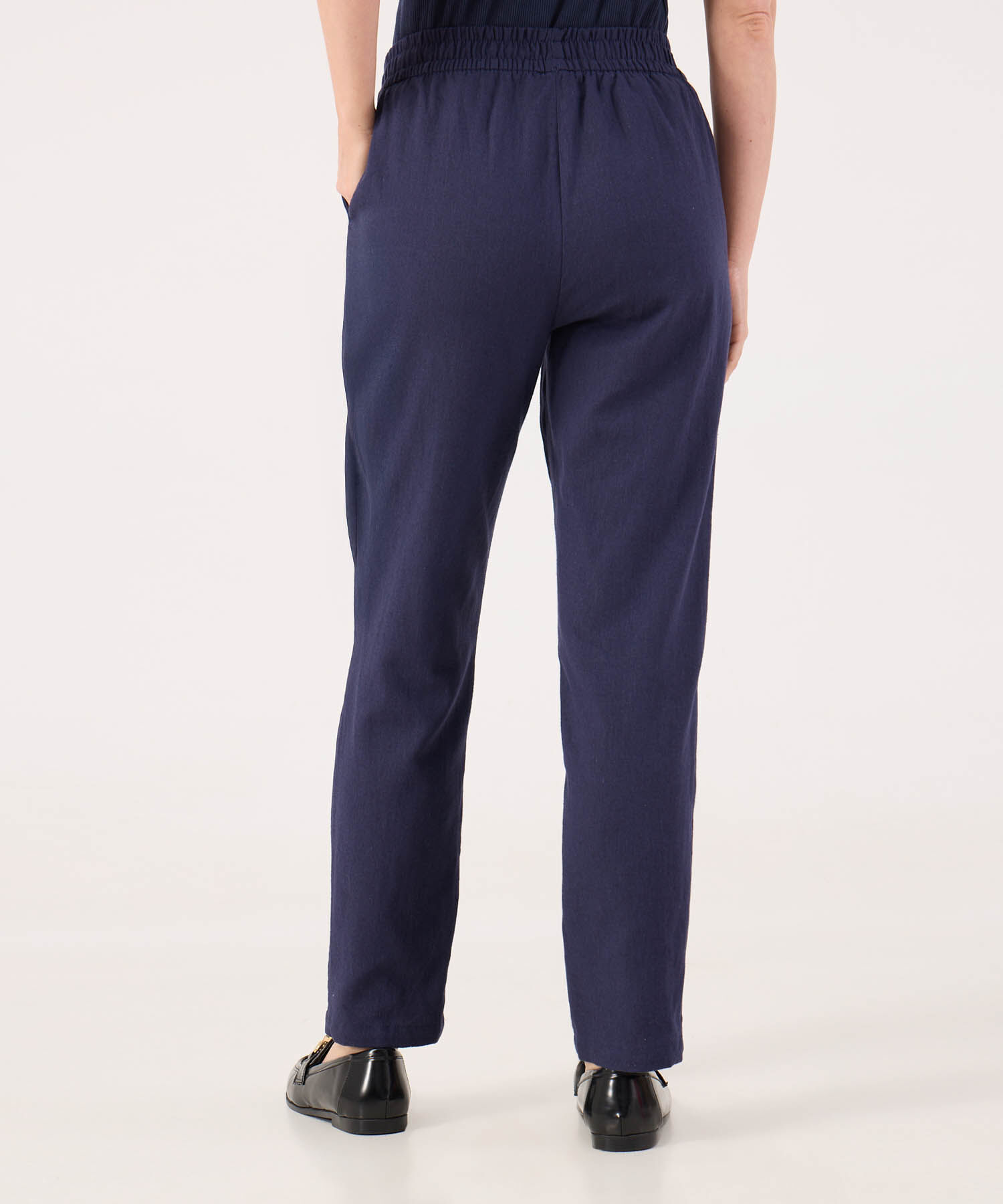 Pantalón en Efecto Lino