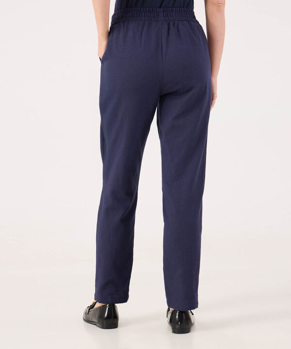 Pantalón en Efecto Lino