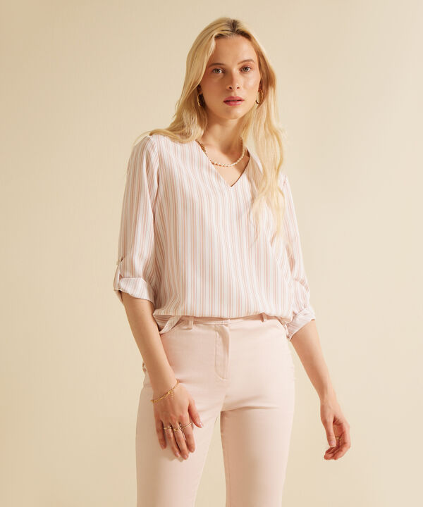 Blusa Manga 3/4 Estampada Monoproducto image number null