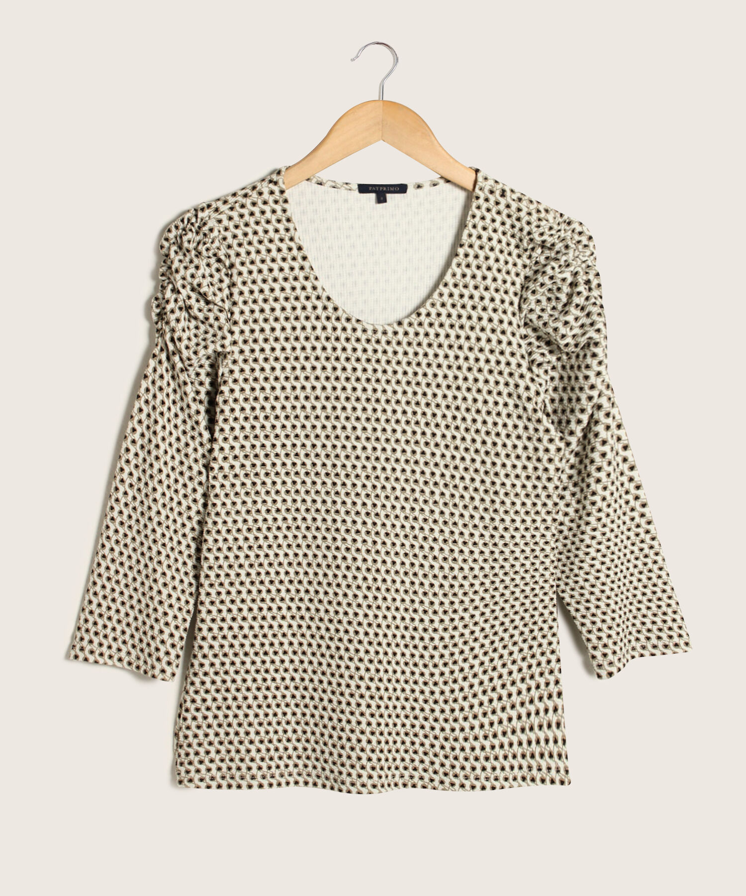 Camiseta Estampada  Manga  Farol