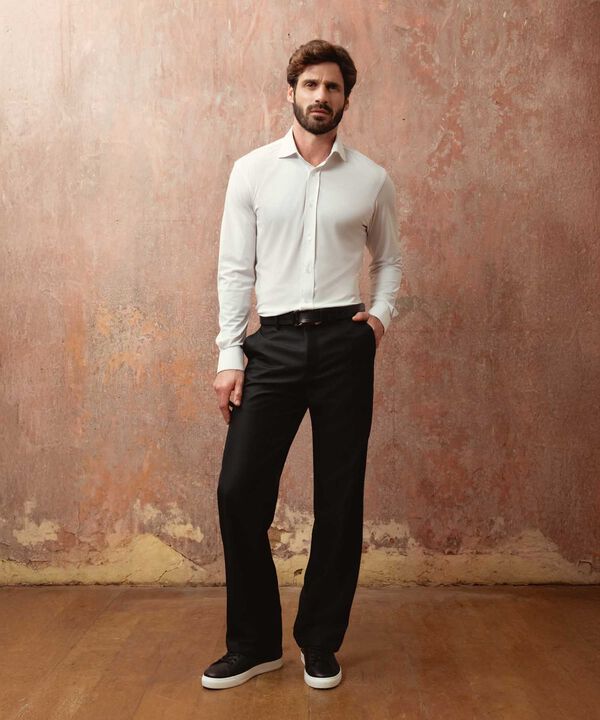 Pantalón Corte Recto Para Hombre image number null