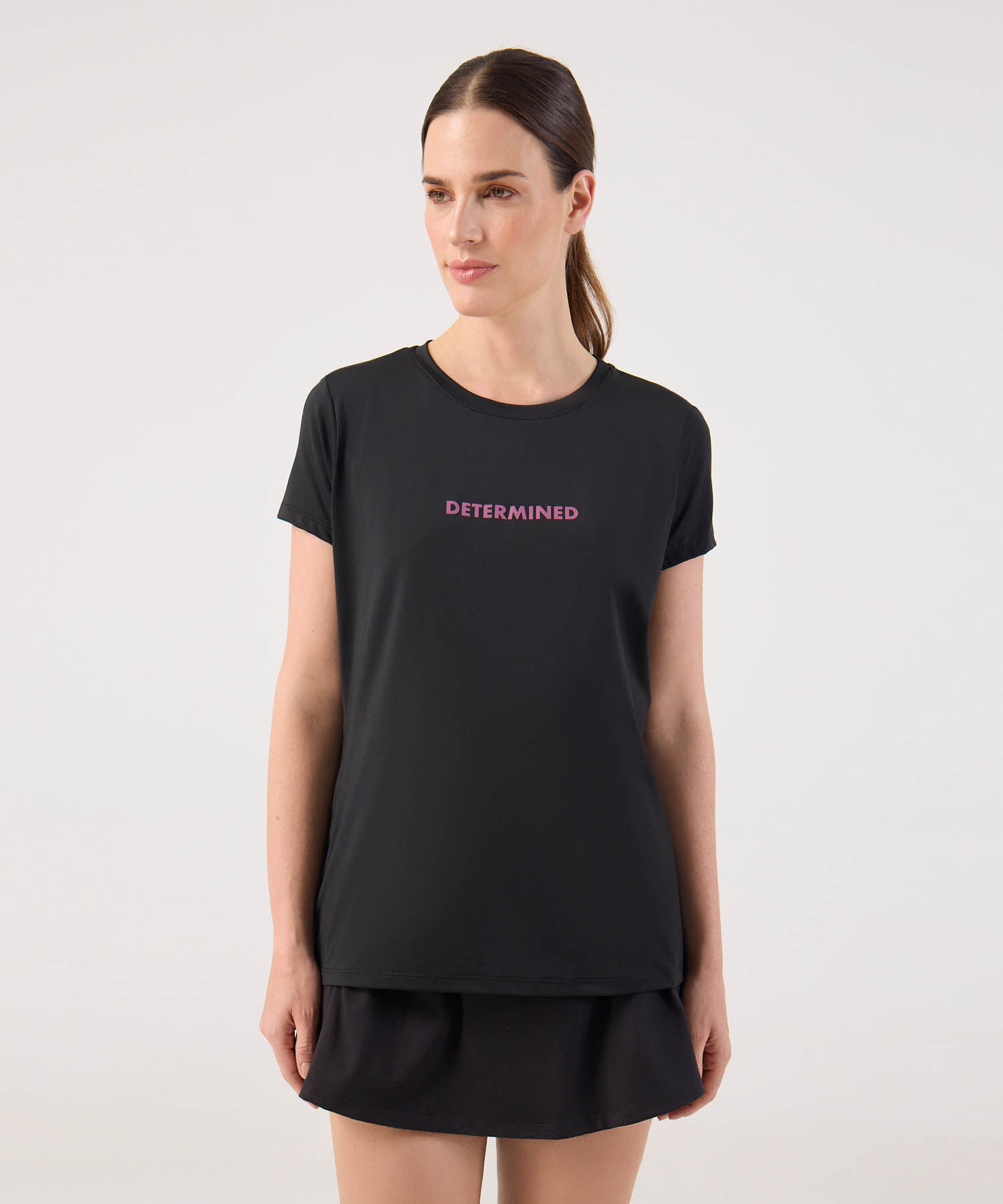 Camiseta Mc Unicolor Corta Con Screen