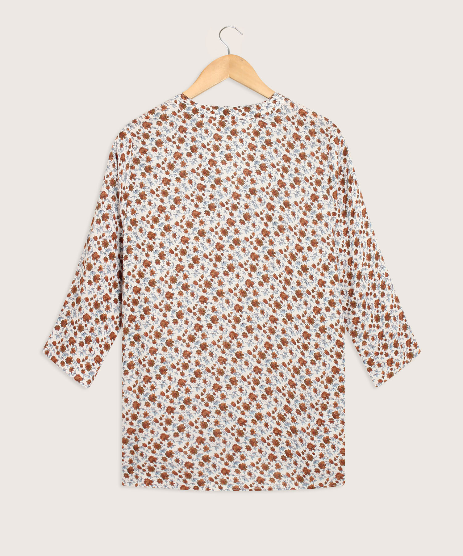 Blusa Cuello Neru Y Cuello En V