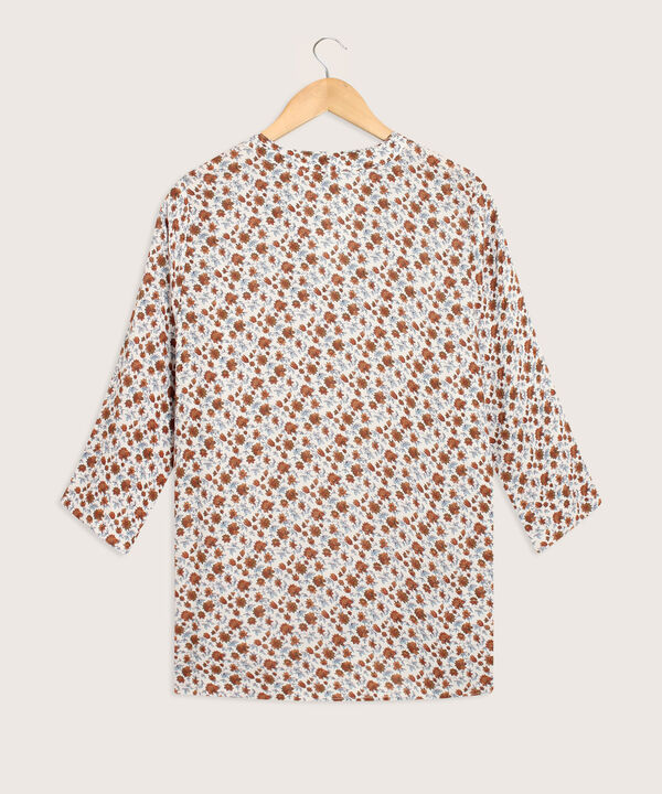 Blusa Cuello Neru Y Cuello En V