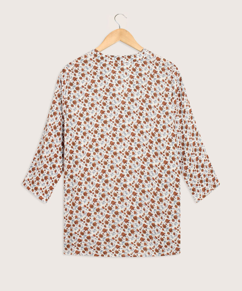 Blusa Cuello Neru Y Cuello En V