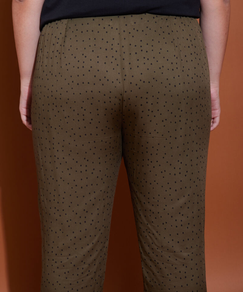 Pantalón Clásico Estampado