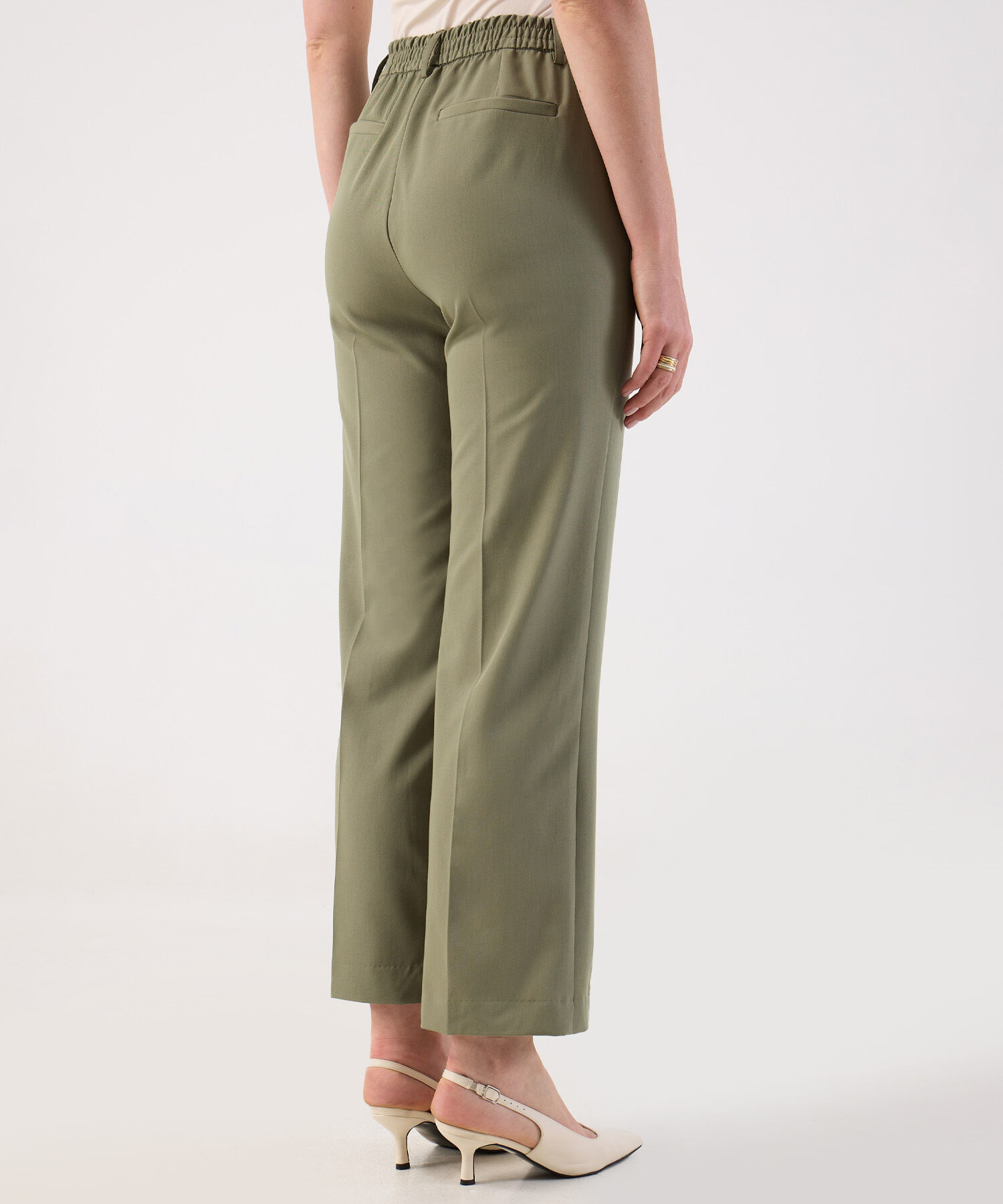 Pantalón Sastre Cropped Clásico Urbano