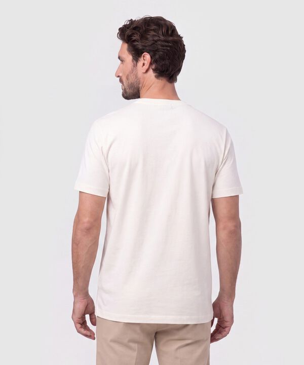 Camiseta Cuello Redondo Manga Corta Hombre