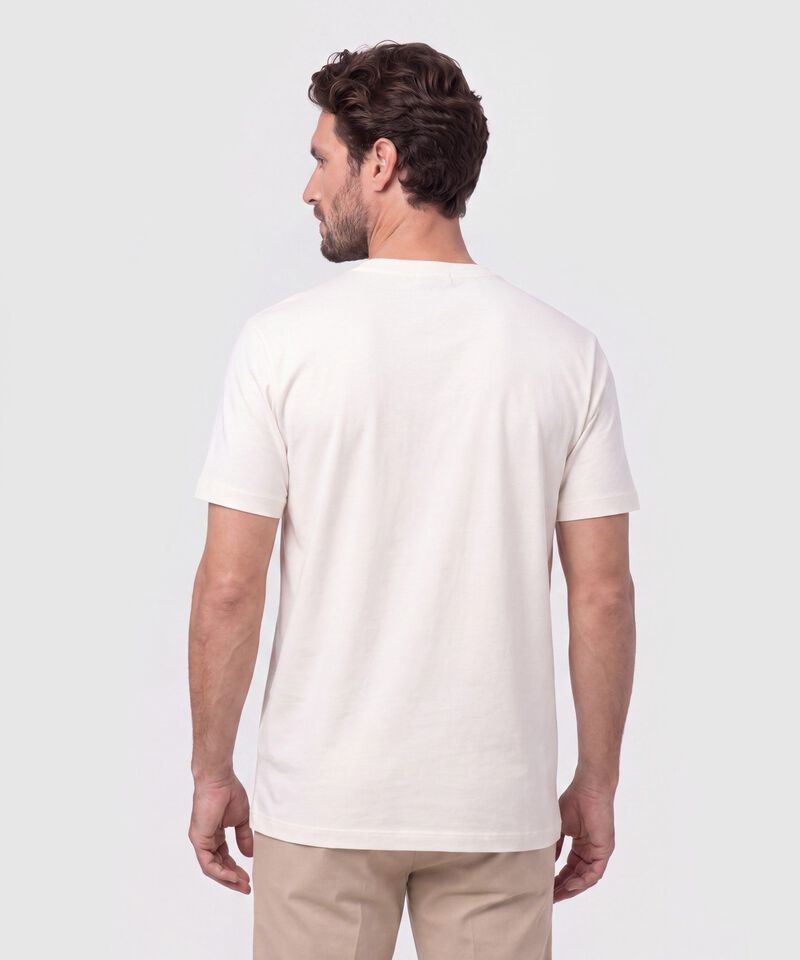 Camiseta Cuello Redondo Manga Corta Hombre