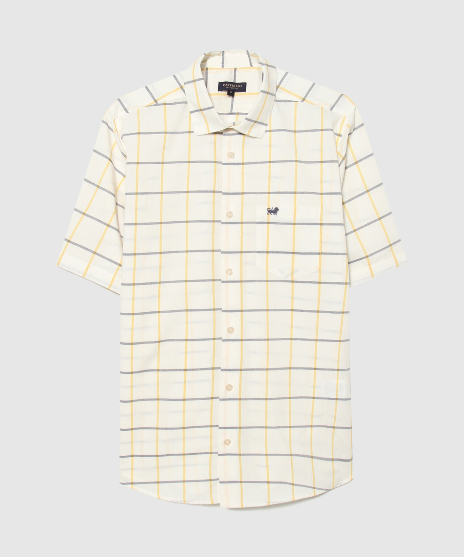 Camisa a Cuadros Manga Corta