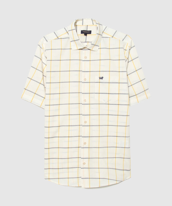 Camisa a Cuadros Manga Corta