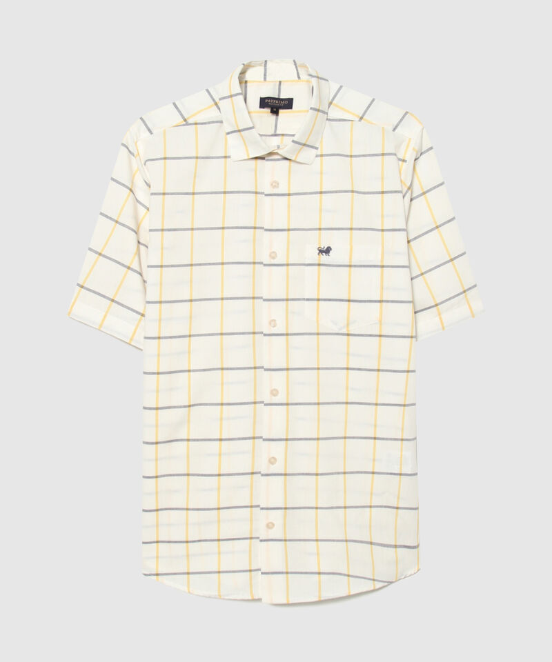 Camisa a Cuadros Manga Corta