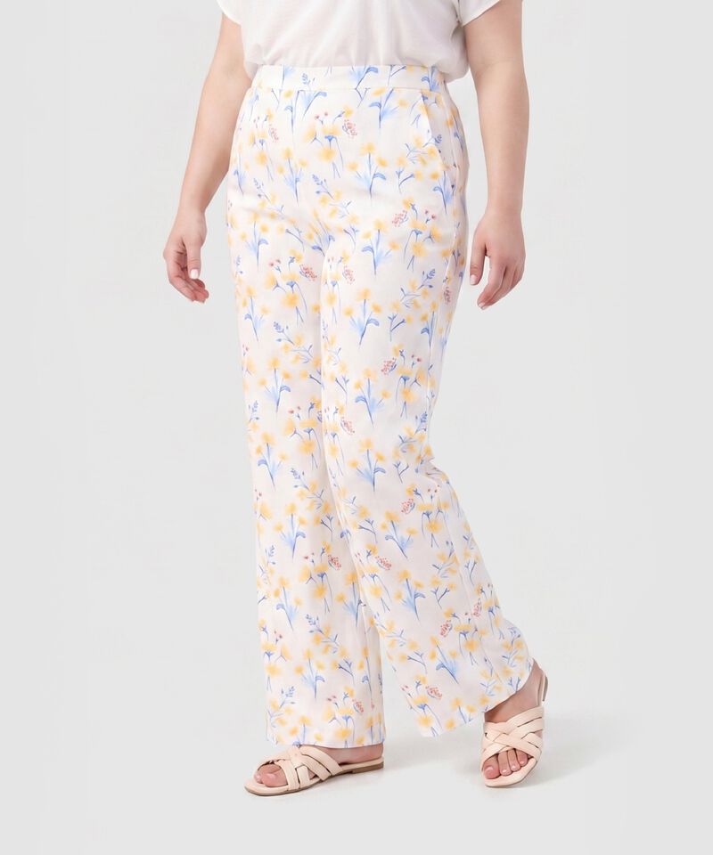 Pantal&oacute;n Recto Tiro Alto Mujer Curvy