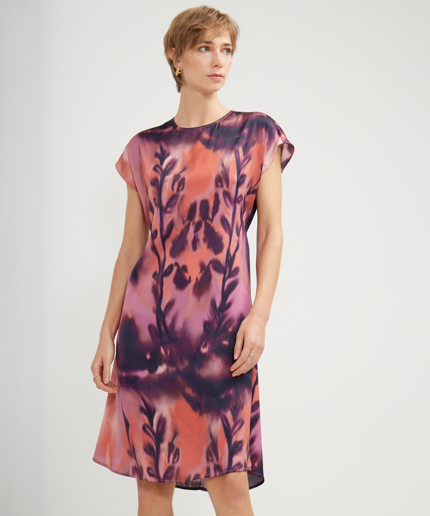 Vestido Estampado En Degrade