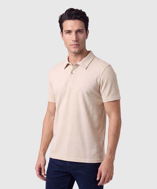 Polo Unicolor Para Hombre image number null