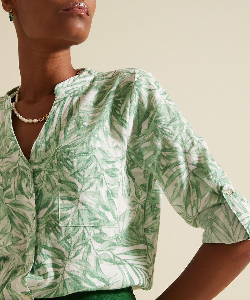 Blusa Manga Larga  Estampada