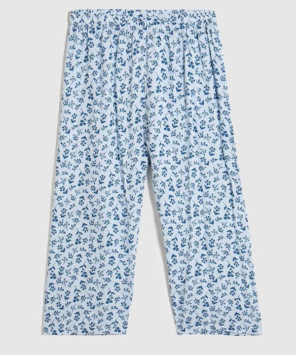 Pijama con Pantal&oacute;n Recto para Mujer