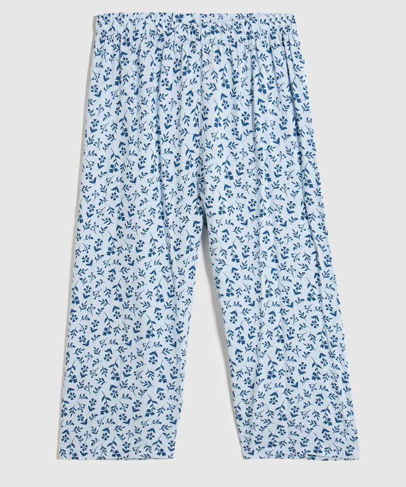 Pijama con Pantal&oacute;n Recto para Mujer