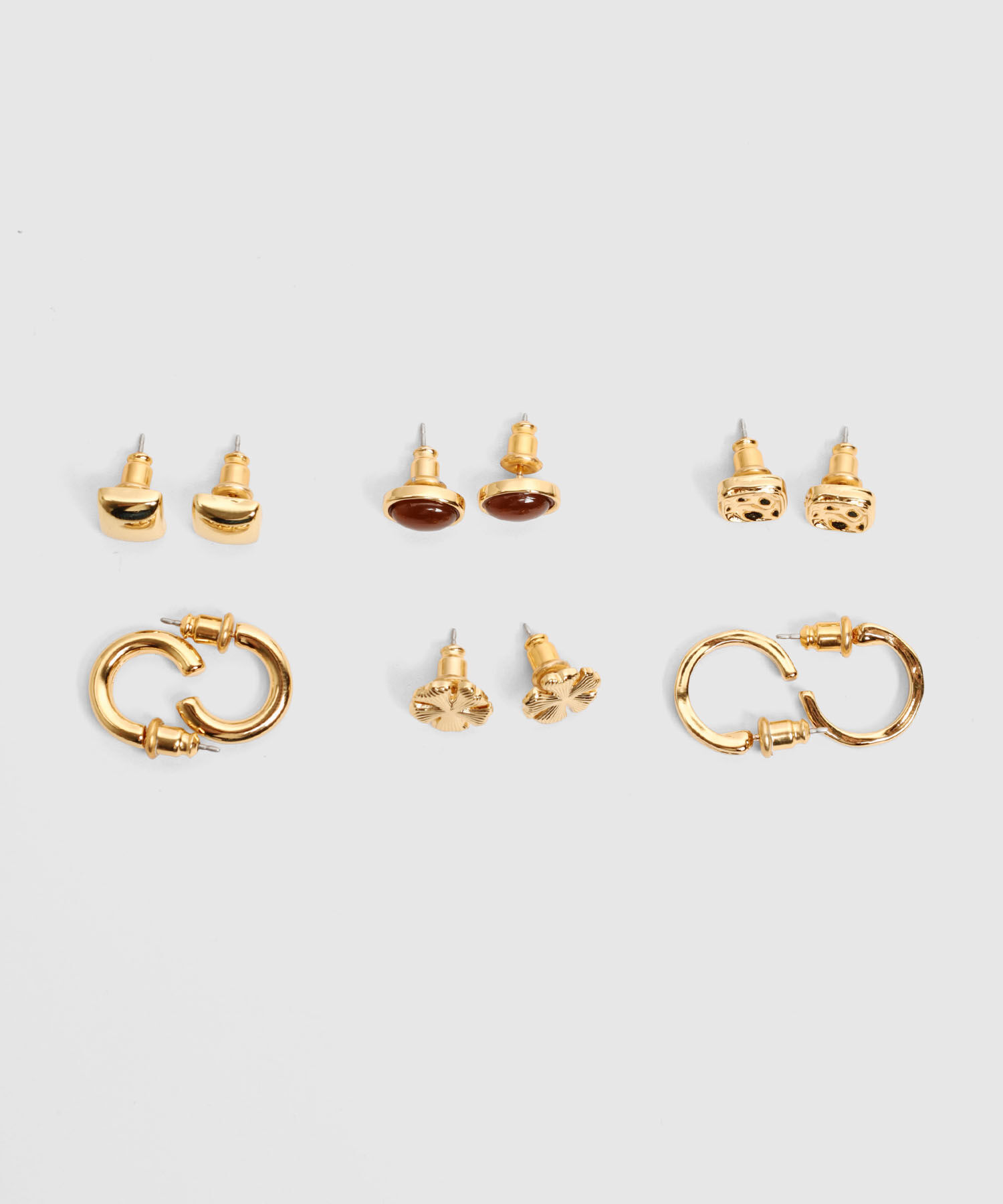 Set Aretes x6 Variados para Mujer