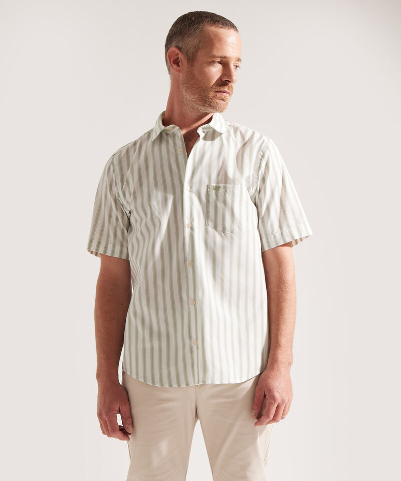Camisa Manga Corta a Rayas