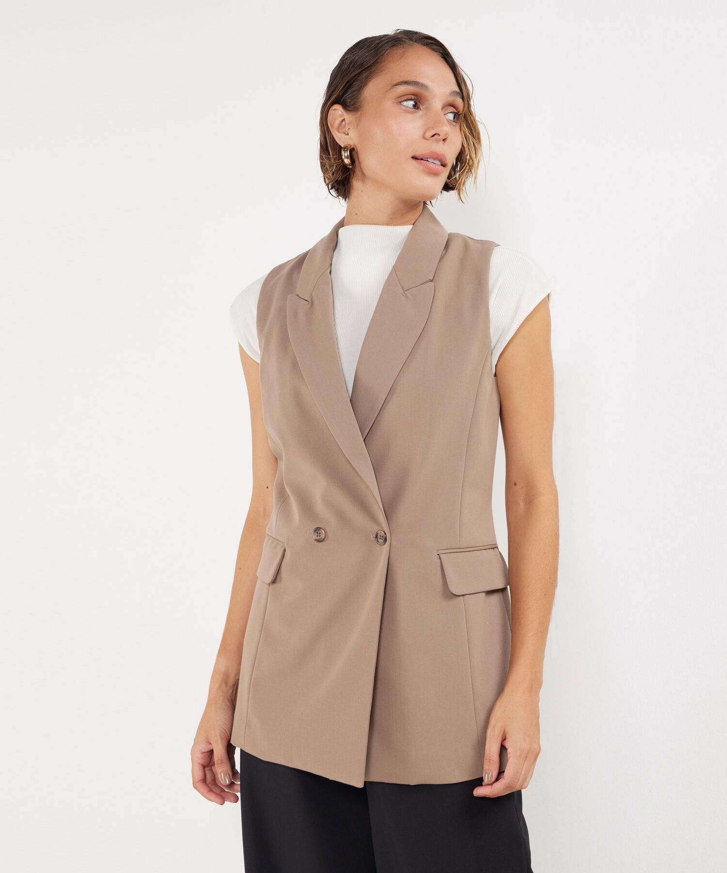 Chalecos casuales para mujer cheap