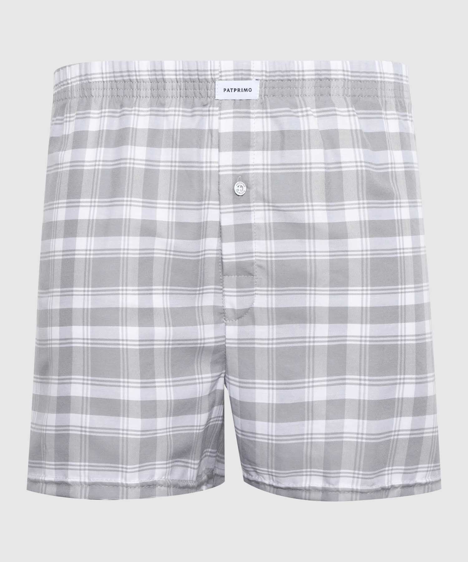 Boxer Para Hombre De Dise&ntilde;o Holgado, Y Estampado En Algod&oacute;n 