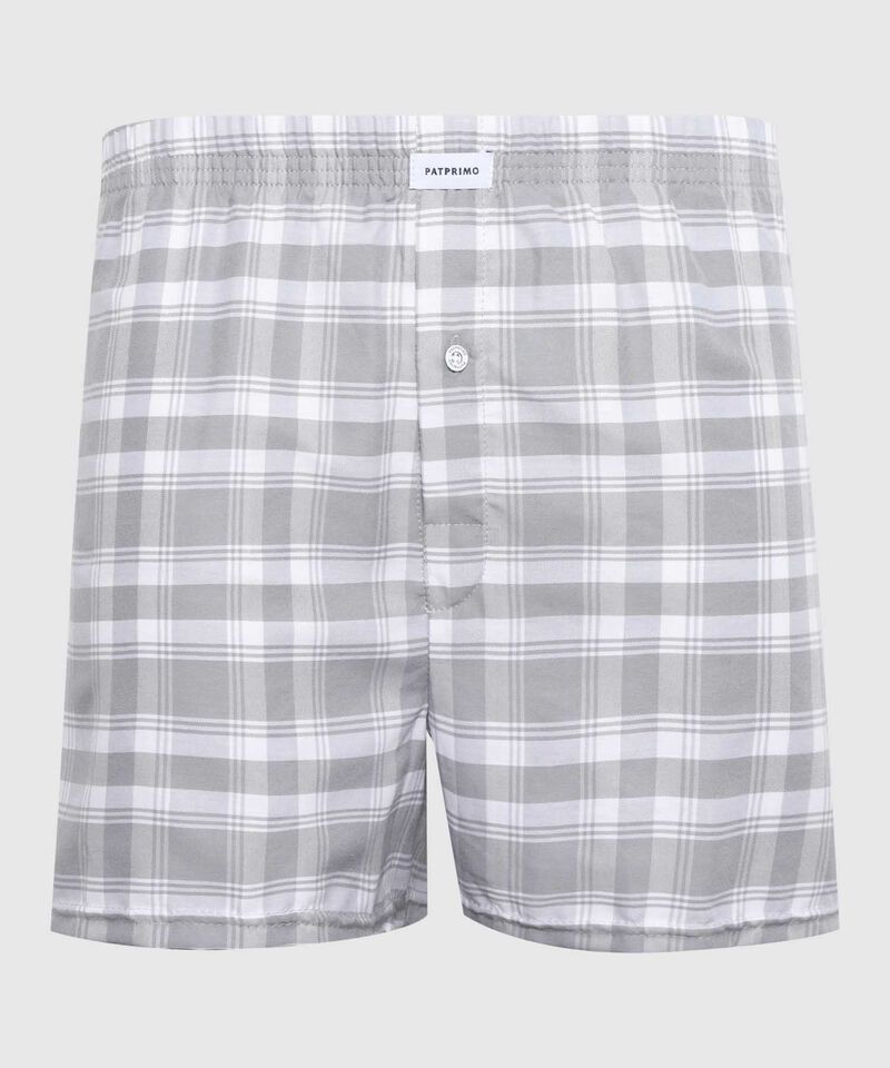 Boxer Para Hombre De Dise&ntilde;o Holgado, Y Estampado En Algod&oacute;n 