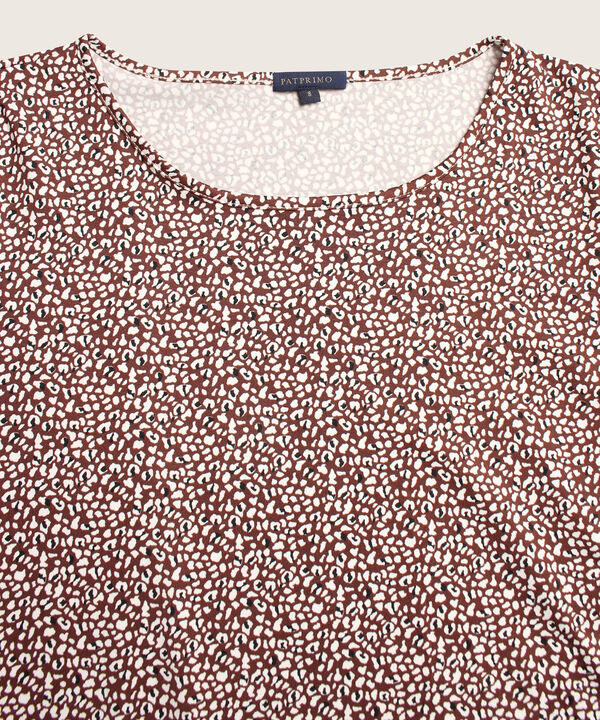 Camiseta manga corta estampada image number null