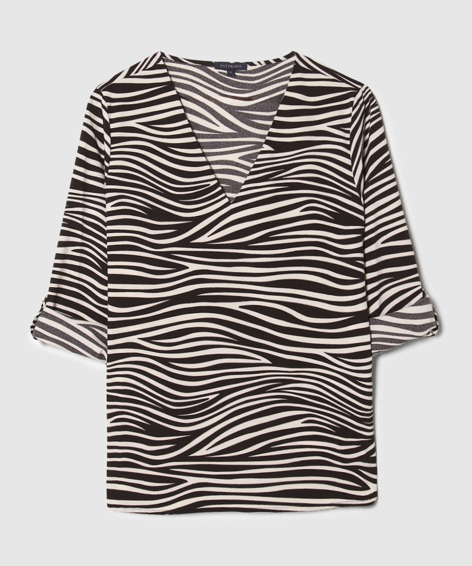 Blusa Manga 3/4 Estampada