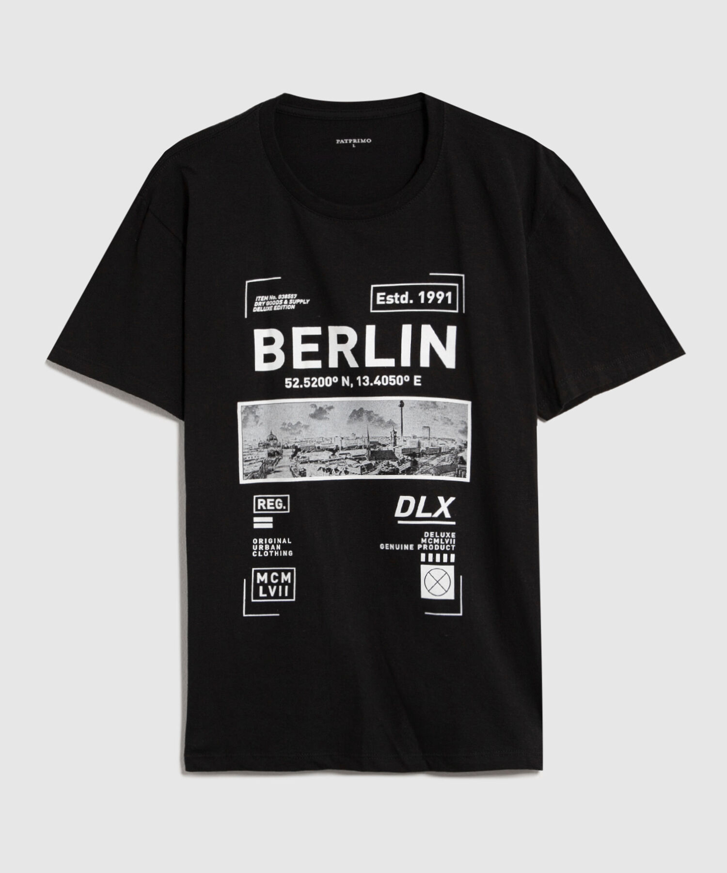 Camiseta Estampado Berlin